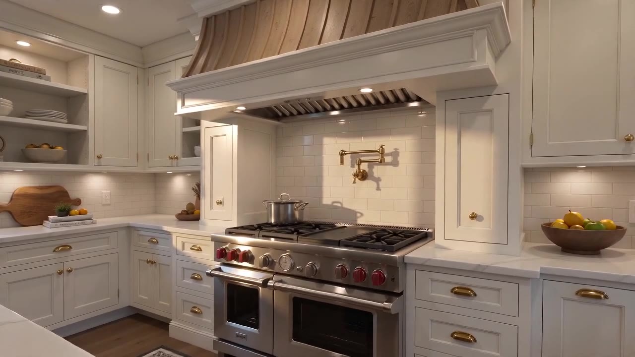 Gourmet kitchen tour