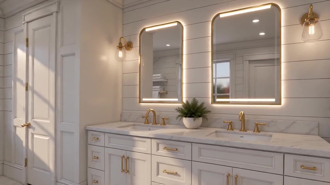 Spa bathroom tour