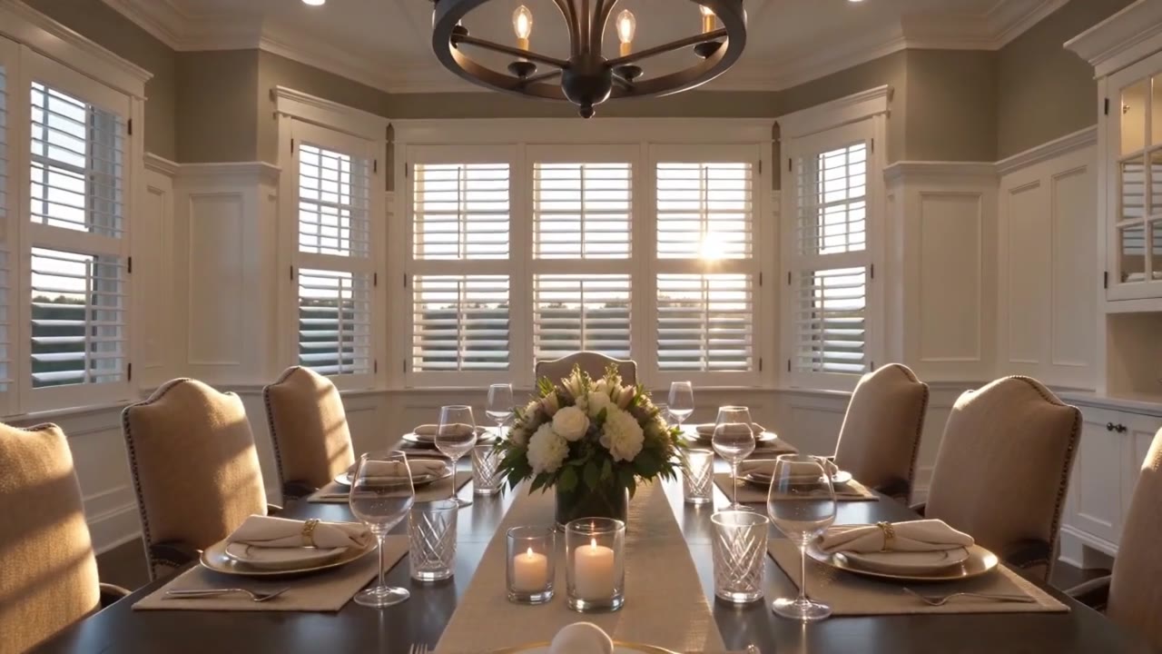 Formal dining room tour